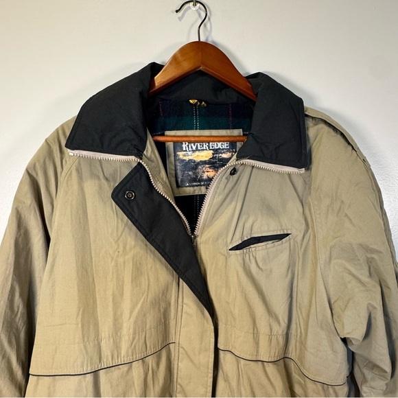 River's Edge Tan Jacket men’s, size 13-14 - Picture 4 of 8